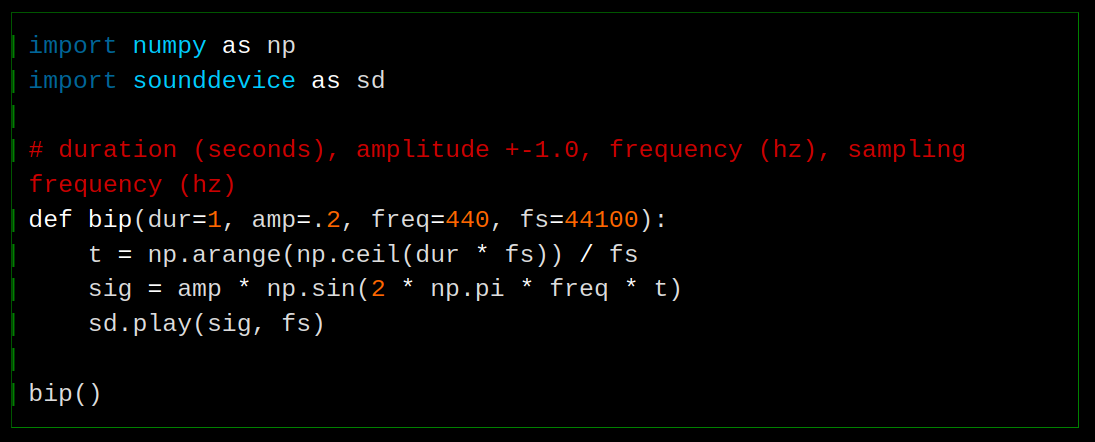Screenshot: Logical lines indicators on a code block 